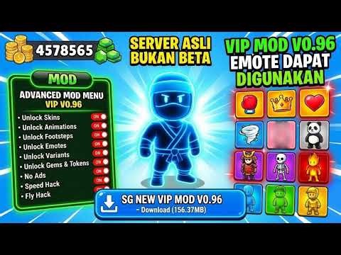Stumble Guys Mod Apk 0.96 Latest Version 2026 - Unlock All Skins & Emot Abilities