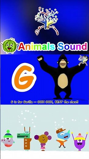 📚 Animal Sounds Alphabet Song AZ7 | A to Z Fun Learning for Kids 🐵🦁🐘