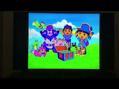 Opening to Dora the Explorer City of Lost Toys 2006 DVD (Southampton copy)