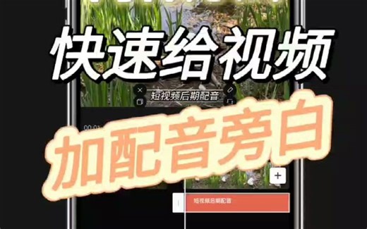 如何给视频添加好听的旁白音？两种方法教给大家