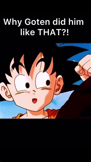 Why Goten Did him like THAT?!💀 #anime #shorts #trending