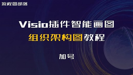 在Visio中，如何快速画出组织架构图？