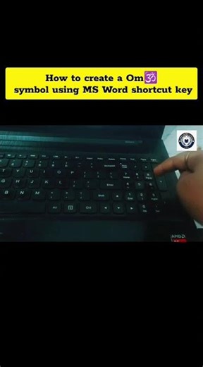 How to create a Om🕉️ symbol using MS Word shortcut key