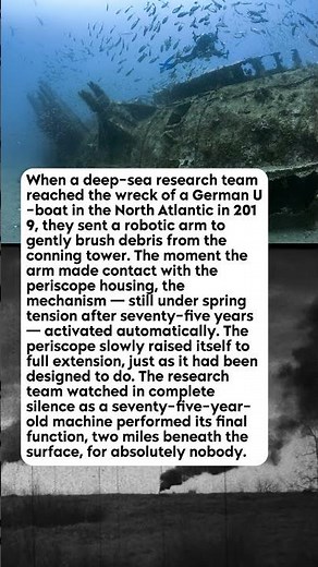 They Found a WWII Submarine 2 Miles Deep — The Periscope Automatically Raised When the ROV Touched