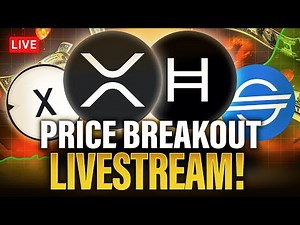 XRP HBAR XLM & XDC ARE BREAKING OUT - LIVE PRICE ACTION