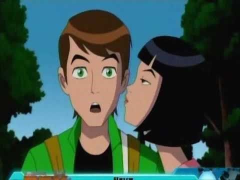 Ben and Julie's First Kiss in Ben 10 Ultimate Alien