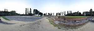 Auschwitz II-Birkenau crematorium 2 360 Panorama | 360Cities
