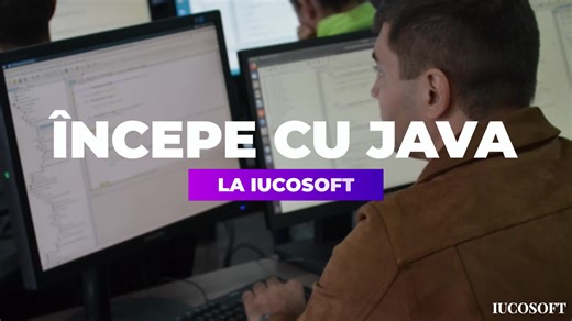 𝗖𝘂𝗿𝘀 𝗱𝗲 𝗽𝗿𝗼𝗴𝗿𝗮𝗺𝗮𝗿𝗲 | 𝗝𝗮𝘃𝗮 𝗦𝘁𝗮𝗿𝘁𝗲𝗿 https://cursuri.iucosoft.com/java-starter Alătură-te celor peste 500 de cursanți, care au reușit să-și creeze prima aplicație Java în doar 3 luni, neștiind nimic despre programare înainte de a lua un curs Java la IUCOSOFT. Vreau să văd ce este programarea calculatoarelor Vreau să probez dacă mi-ar plăcea să programez Vreau să fac primul pas spre a deveni programator Java https://cursuri.iucosoft.com/java-starter 𝗖𝗲 𝗼𝗯𝘁̦𝗶𝗶 𝗹𝗮 �