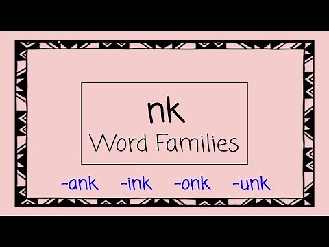NK Word Families - 4 Minute Phonics