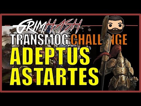 WoW Shadowlands Transmog Challenge // Warhammer 40k Space Marine