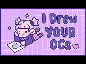 You Sent Me Your OCs… So I Drew Them!