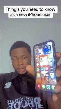 Thing’s you need to know as a new iPhone user #begginers #iphone #teaching #teacher