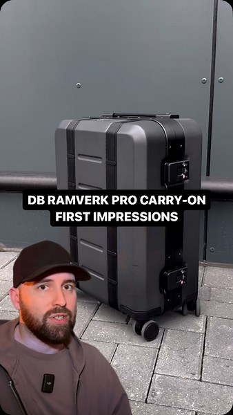 MADE BY SONNY on Instagram: "A hands-on look at the Db Ramverk Pro Carry-On #luggage #travel #streetstyleinspo #luxurylifestyle"