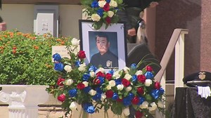 Memorial held for LAPD Sgt. Shiou Deng killed in 405 Freeway crash