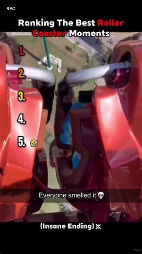 Ranking The Best Roller Coaster Moments #ranking #shorts #funny