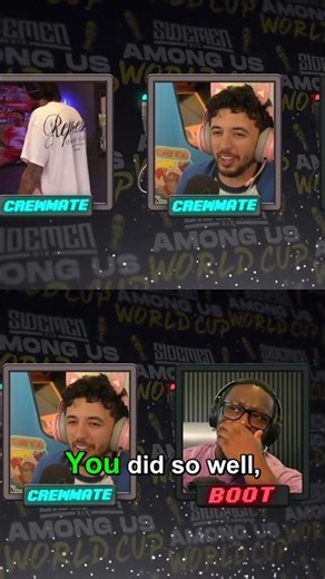 The entire lobby is BEGGING Chip not to fall for it #sidemen #amongus #chipfat #shorts