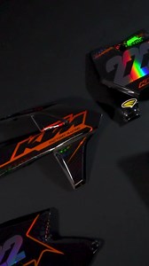 Holographic Cheetah Print 🐆✨🥵 We can add animal print to any of our graphics kit designs at no extra cost! Simply list what you’d like added when ordering and we can get you sorted! 🤌🤘 #rivalink #chrome #mxgraphics #moto | Rival Ink Design Co