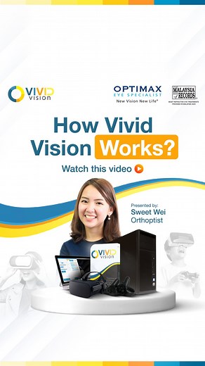 As we unravel the magic of Vivid Vision, have you ever been curious about the intricacies of its enchanting operation? Let our orthoptist, Sweet Wei, be your guide through the fascinating mechanics of this state-of-the-art VR technology! 😎 Going above and beyond the ordinary, this cutting-edge solution becomes your trusted ally in addressing amblyopia, strabismus, and vergence disorders 😎 Tailored for all age groups—kids and adults alike—it promises a thrilling experience with interactive exer