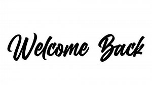 Animation Welcome Back Bouncing Effect Stock Footage Video (100% Royalty-free) 1108742257 | Shutterstock