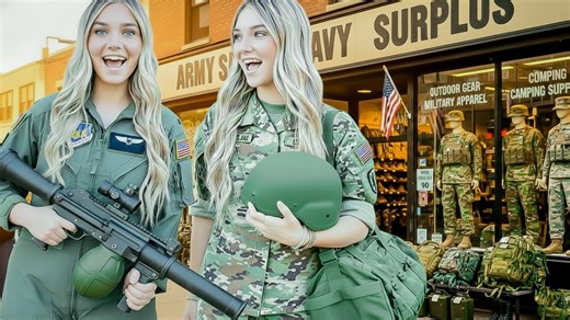 I took them to a military surplus store! They found crazy stuff!