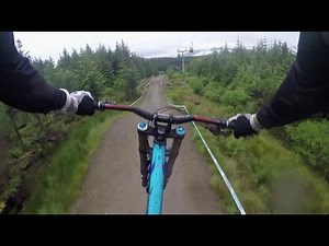 Downhill MTB GoPro footage through Scottish Highlands