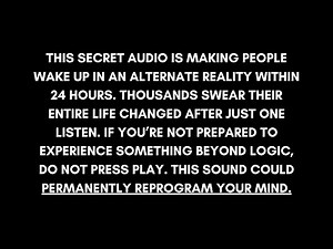Music To Shift Realities FAST And Effortlessly