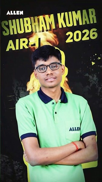 JEE Adv. 2026 Result | 🏆 3 Years. 3 AIR 1s. One Legacy. 🔥