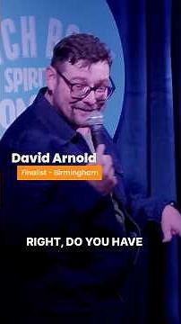 David Arnold | Spirit Of Comedy Birmingham Finalist 2025