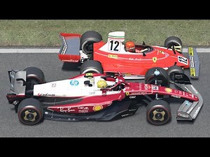 Lewis Hamilton vs Niki Lauda | 2025 Ferrari SF-25 vs 1975 Ferrari 312T | F1 Tribute at Monza