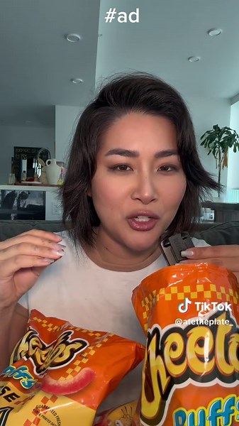 Pizza Flavored Cheetos Puffs ASMR Experience