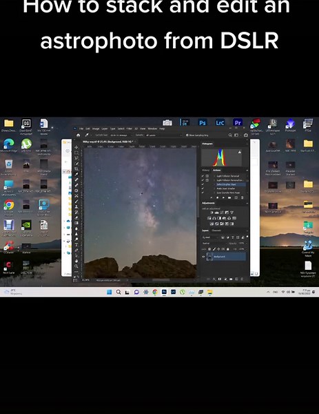 Complete Astrophoto Stacking Process Tutorial