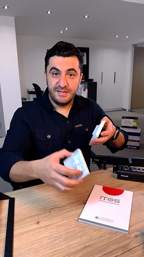 Network passive cable faceplate flat or tilted | ITOS Leb