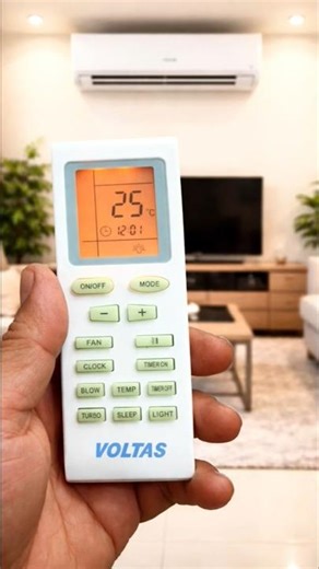 Volta's Ac Remote.#airconditioner 😎 #shorts