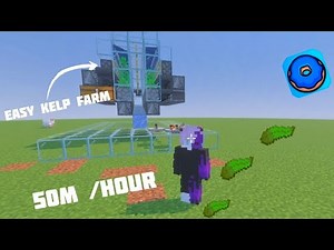 ​🌊 Easy Automatic Kelp Farm Tutorial (Minecraft 1.21+)