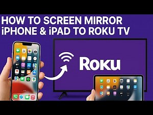 How to Screen Mirror iPhone or iPad to Roku TV (2025) | Easy Step-by-Step Guide