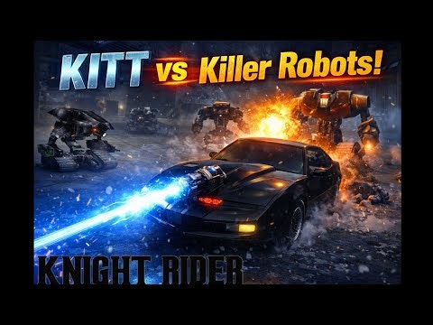 Massive Robot Attack on KITT! | The Compound⚡🤖
