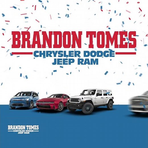 🎉 New Brandon Tomes Chrysler Dodge Jeep Ram Now Open in McKinney, TX!