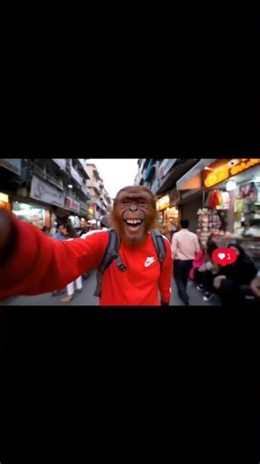 Monkey vlog | shorts | monkey video | #ytshorts #monkeyvlog monk