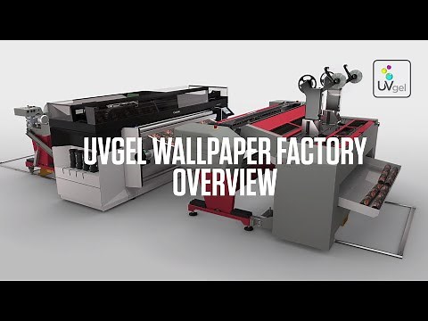 UVgel Wallpaper Factory - Mass-customized wallpaper production