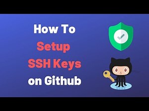 Create and configure an SSH key for GitHub