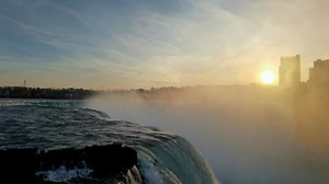Niagara Falls, Niagara Falls State Park, Niagara Falls Usa. Free Stock Video