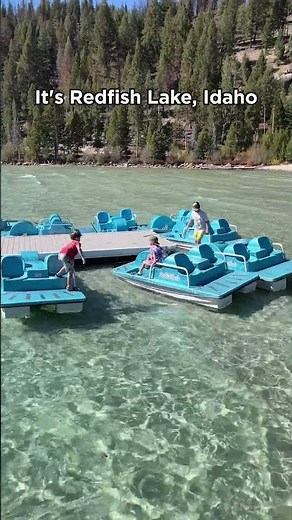 This Isn’t Tahoe 👀 | Redfish Lake & Sawtooth Mountains, Idaho