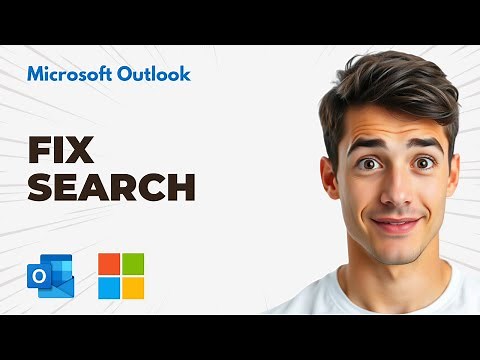 How To Fix Outlook Search Not Working [Solved] (Easiest Way) (2025 Guide)