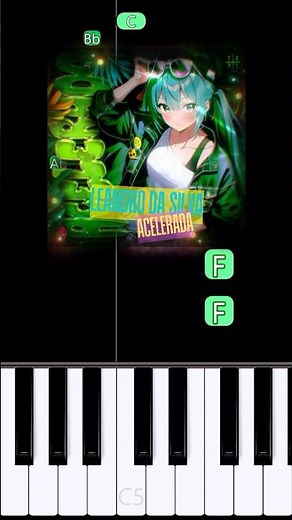 how to play "ACELERADA" on piano