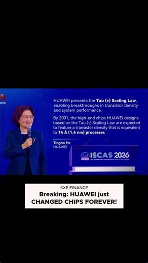 Huawei NEW Chip Law Matches the Global Frontier WITHOUT Advanced Equipment #tech #china #ai #huawei