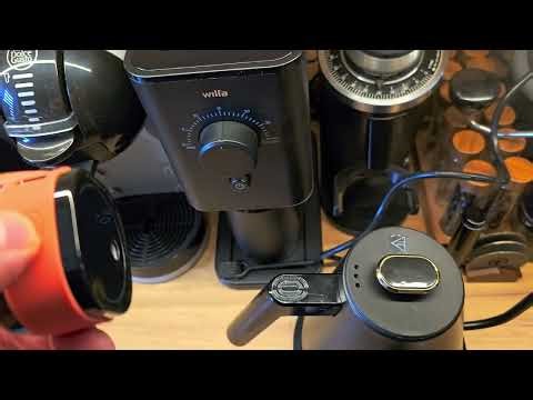 Magnetic electronic atomizer for coffee beans - less dust in the grinder #coffee #coffeetime