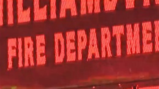 Apartment complex fire sends 4 people to the hospital