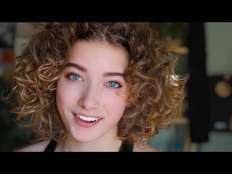 Quick and Easy Short Curly Hair Refresh | 2b, 3a curls and waves