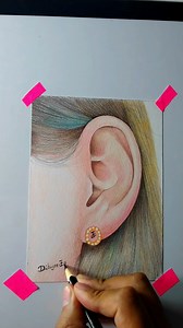 dibujo con lapices de colores escolares | Esmit