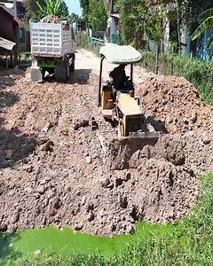 10K views · 157 reactions | Deep Mud Rescue Mission: Long Arm Excavator Saved by 5 Machines (Part 01) | Dozer Tv | Facebook